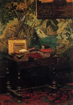 Claude Oscar Monet : Corner of a Studio